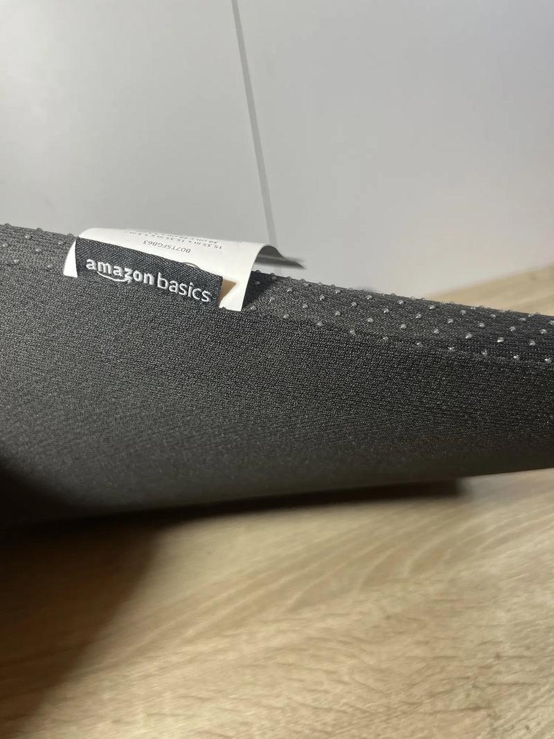 Cojín de asiento de espuma viscoelástica Amazon Basics