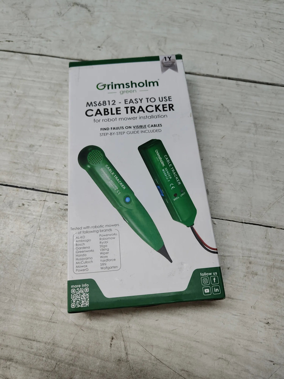 Detector de cable para cortacésped - Grimsholm