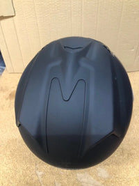 Casco de moto negro integral