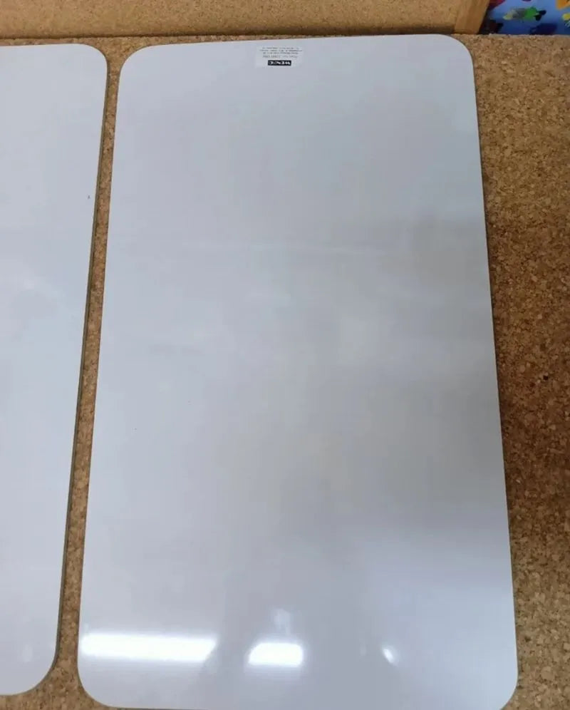 Placas cobertoras de vidrio universales Mármol 2 u