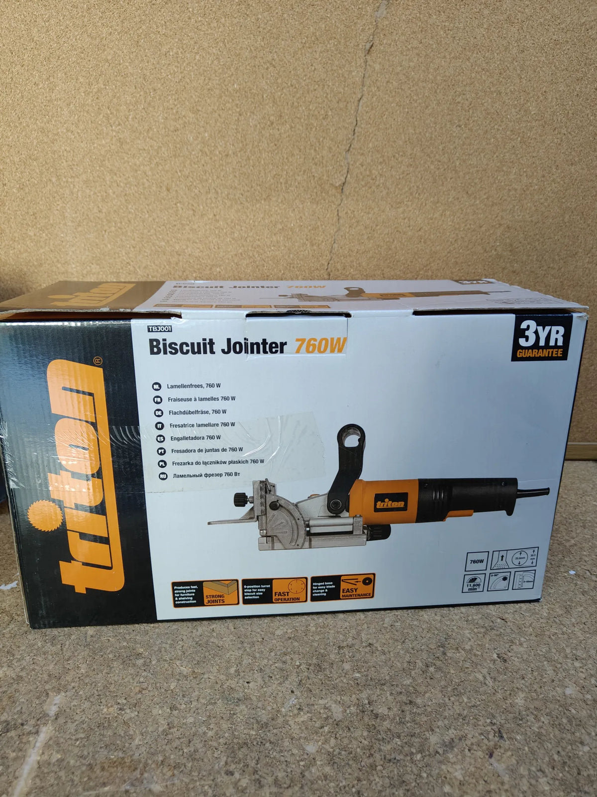 Engalletadora Biscuit Jointer TBJ001 Triton