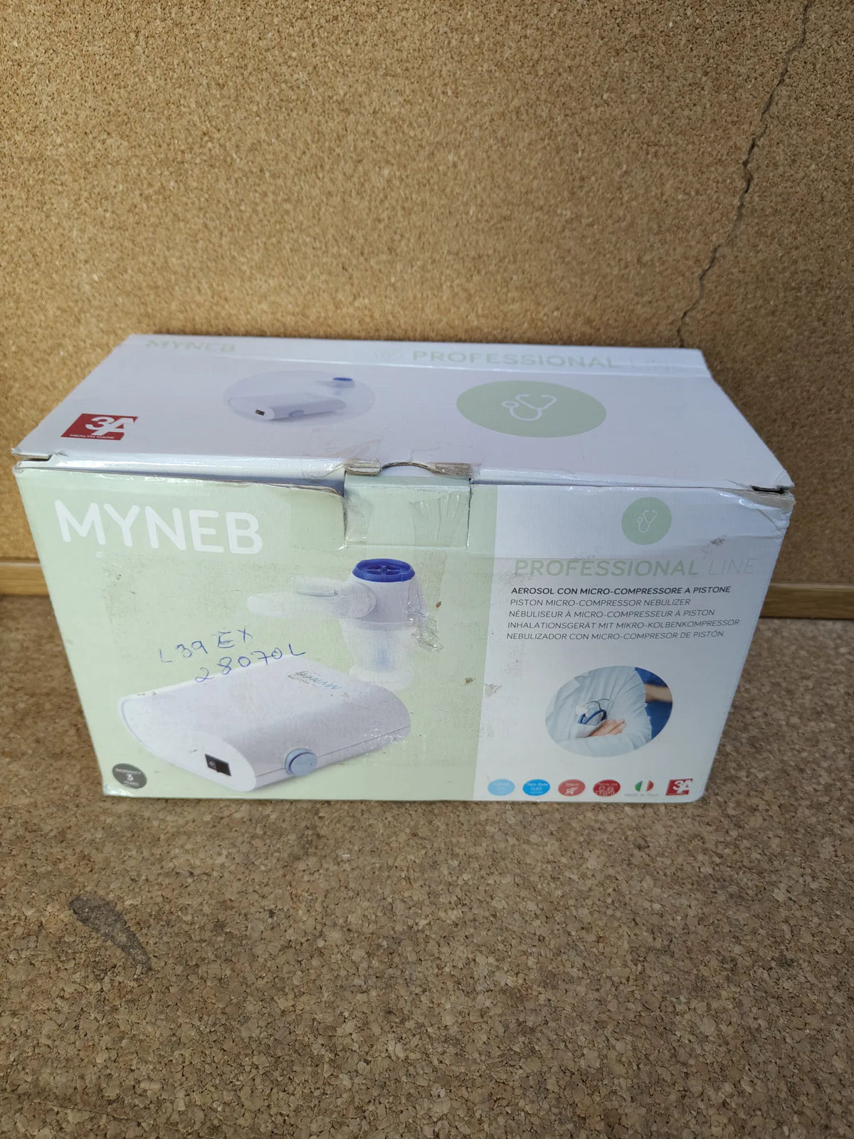 Nebulizador con pistón Myneb