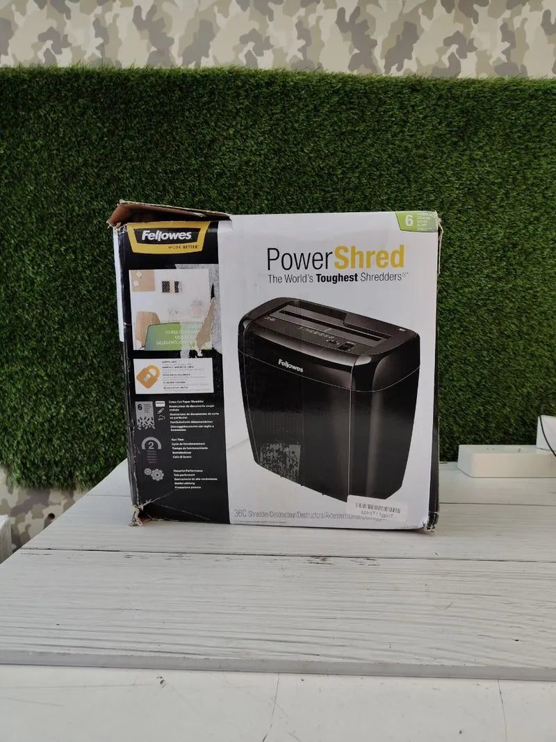 Destrucora trituradora de papel - Fellowes 36C
