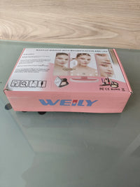 Espejo de maquillaje con luces - weily