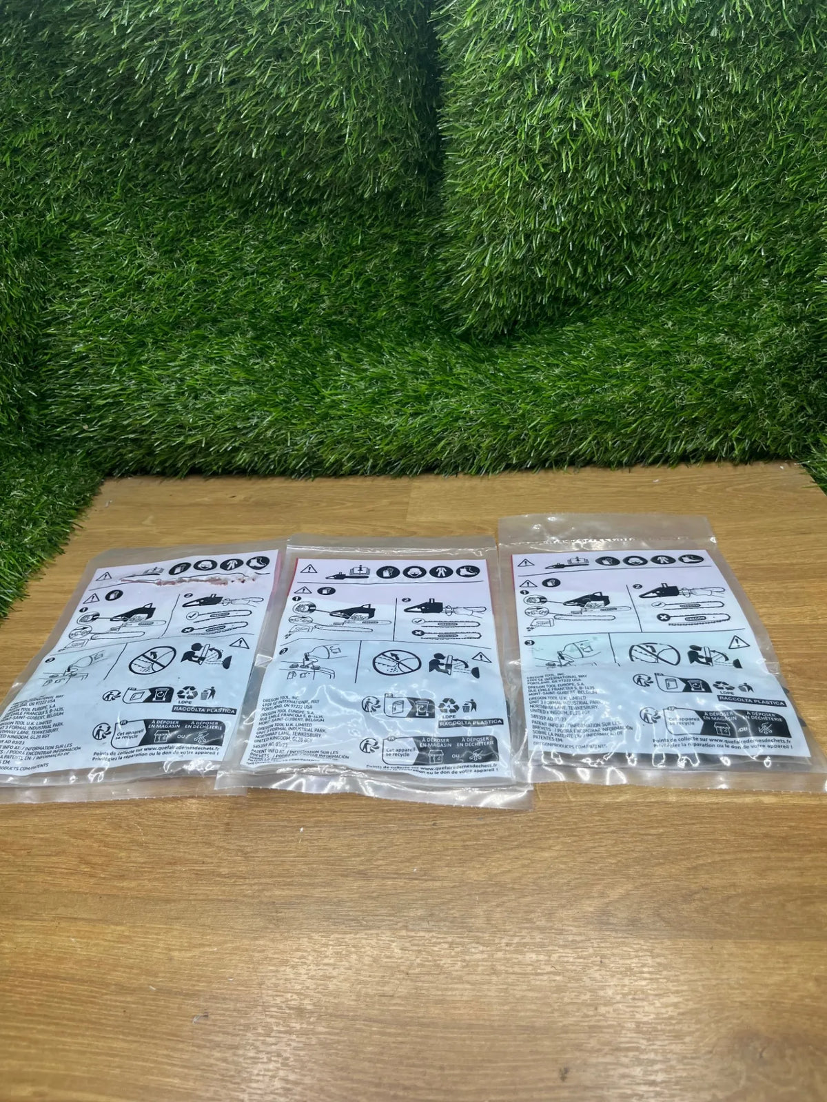 Pack de 3 Cadenas de Motosierra Oregon