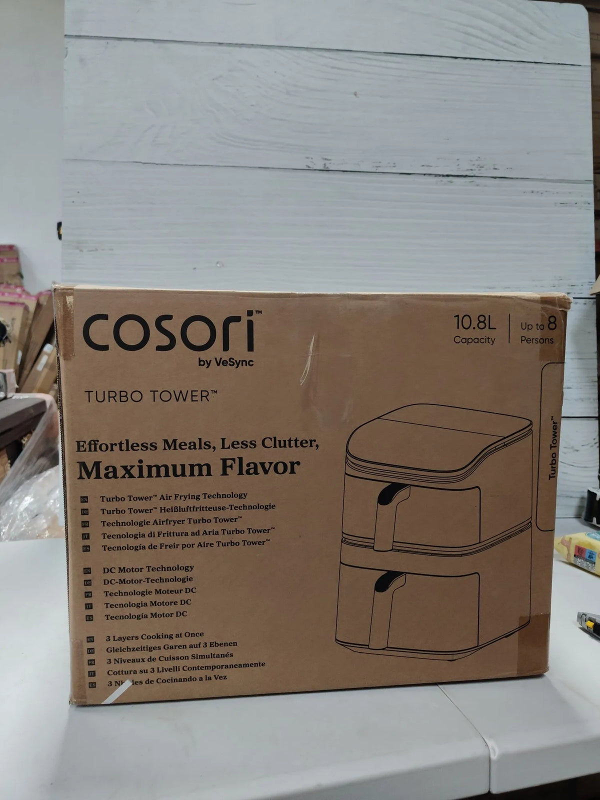 Freidora de aire con doble cesta - Cosori