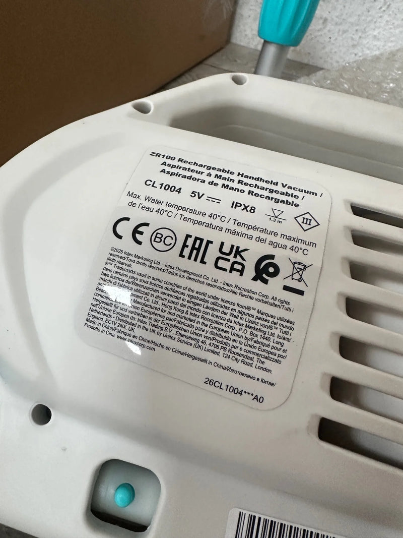 Aspiradora manual recargable