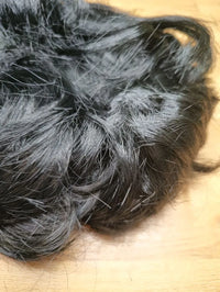 Peluca Negra Rockstar Wig