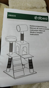 Árbol rascador para Gatos Altura 133 cm