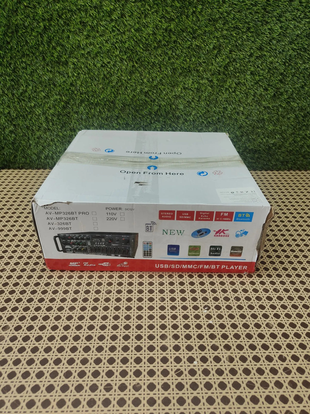 Altavoz bluetooth con amplificador