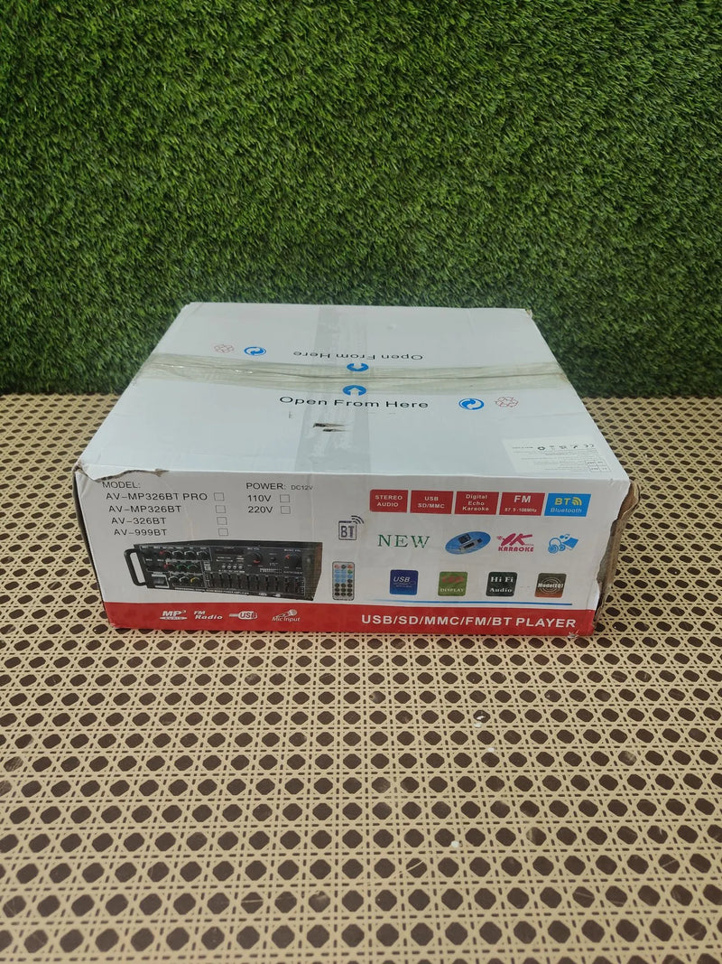 Altavoz bluetooth con amplificador