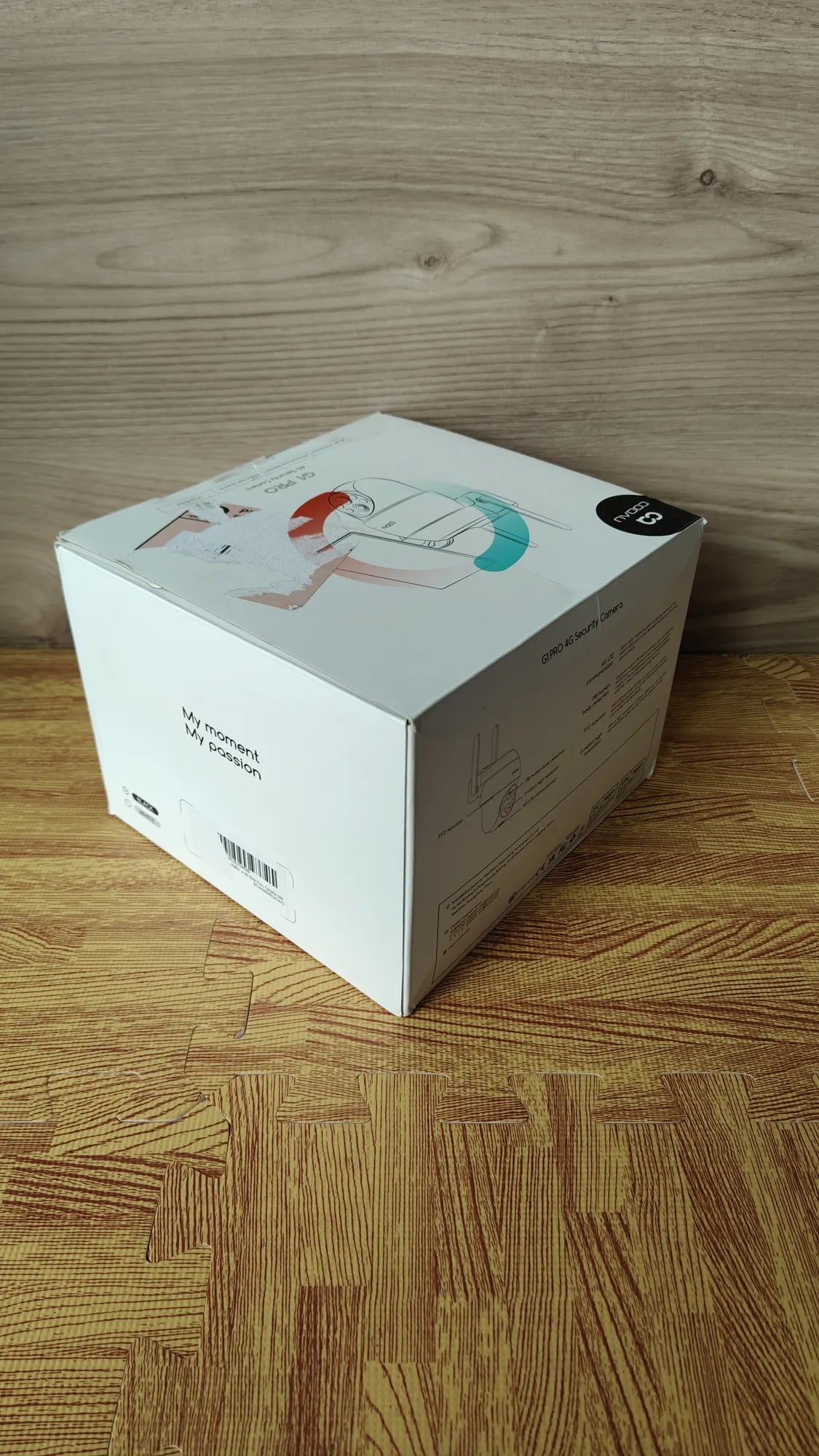 Cámara Vigilancia Exterior con Sim,2K 3MP QHD Camara 4G