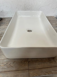 Lavabo cerámico para encimera