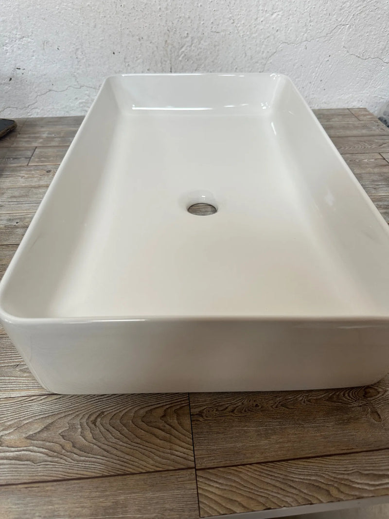 Lavabo cerámico para encimera
