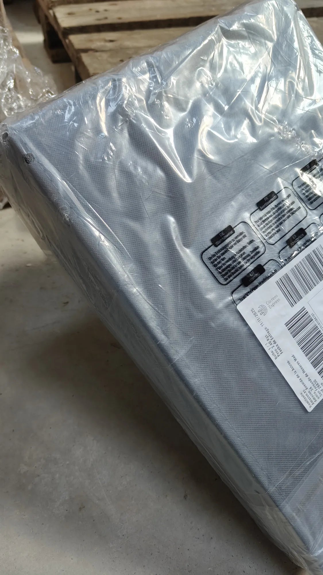 Juego de 3 cajas de almacenamiento plegables con tapas,
