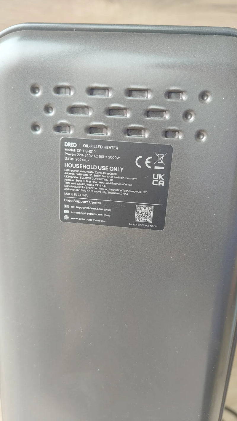 Radiador de Aceite 2000W DREO