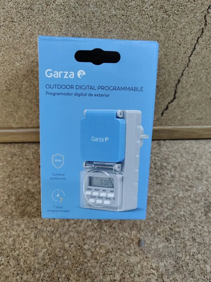 Temporizador Programador Digital de Exterior Garza
