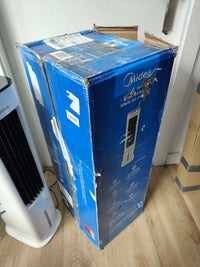 Ventilador con Refrigeración por Agua de 5L, Humidificador e Ionización