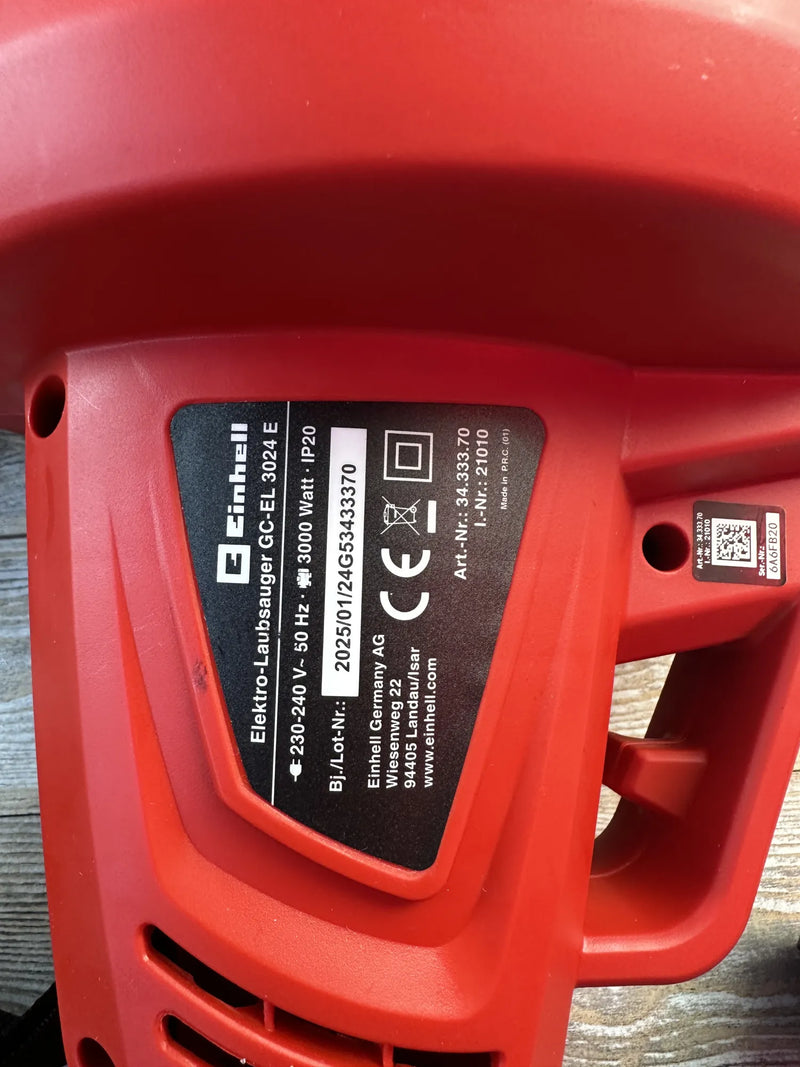 Aspirador eléctrico de hojas - Einhell