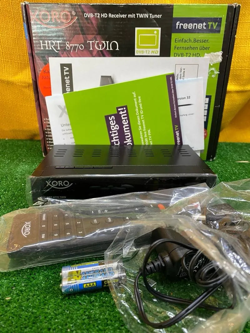 XORO HRT 8770 Twin - Combo DVB-C/DVB-T2 FullHD