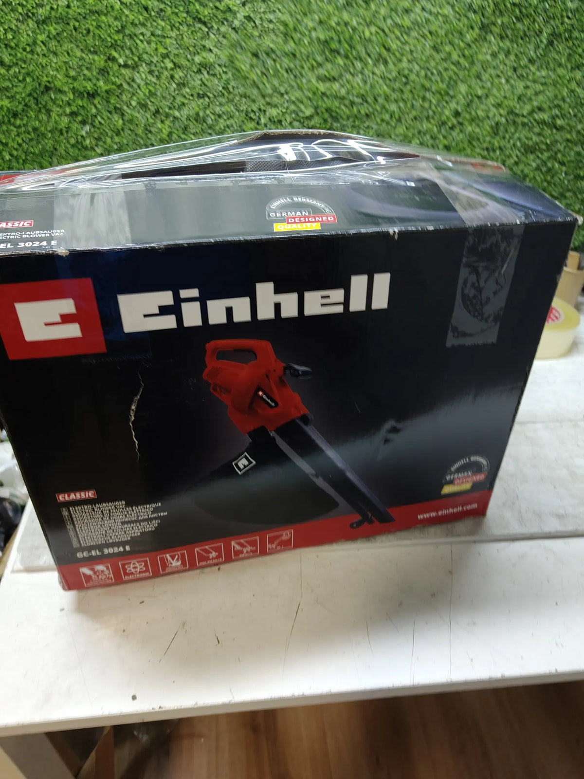 Aspirador de hojas con bolsa recolectora - Einhell