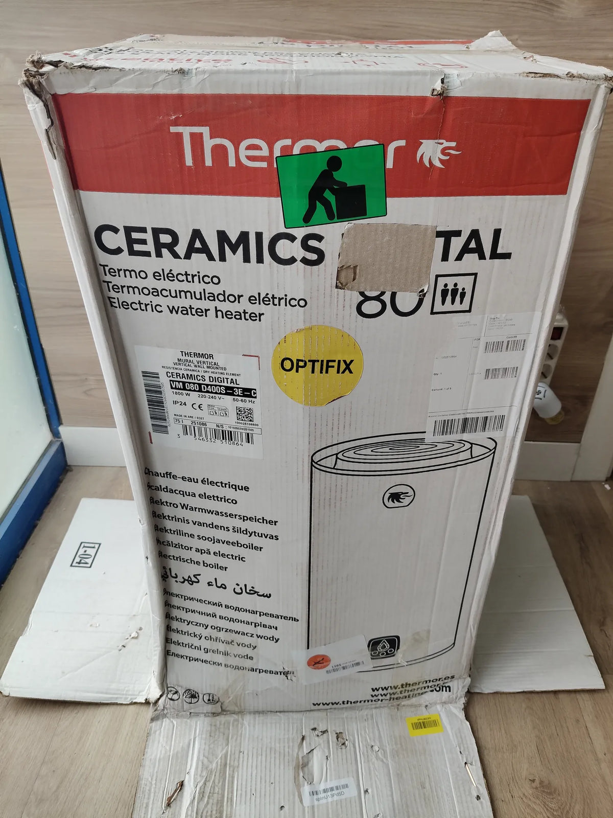 Termo Eléctrico Ceramics Digital - THERMOR