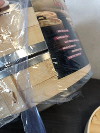 Cesta de vapor de bambu