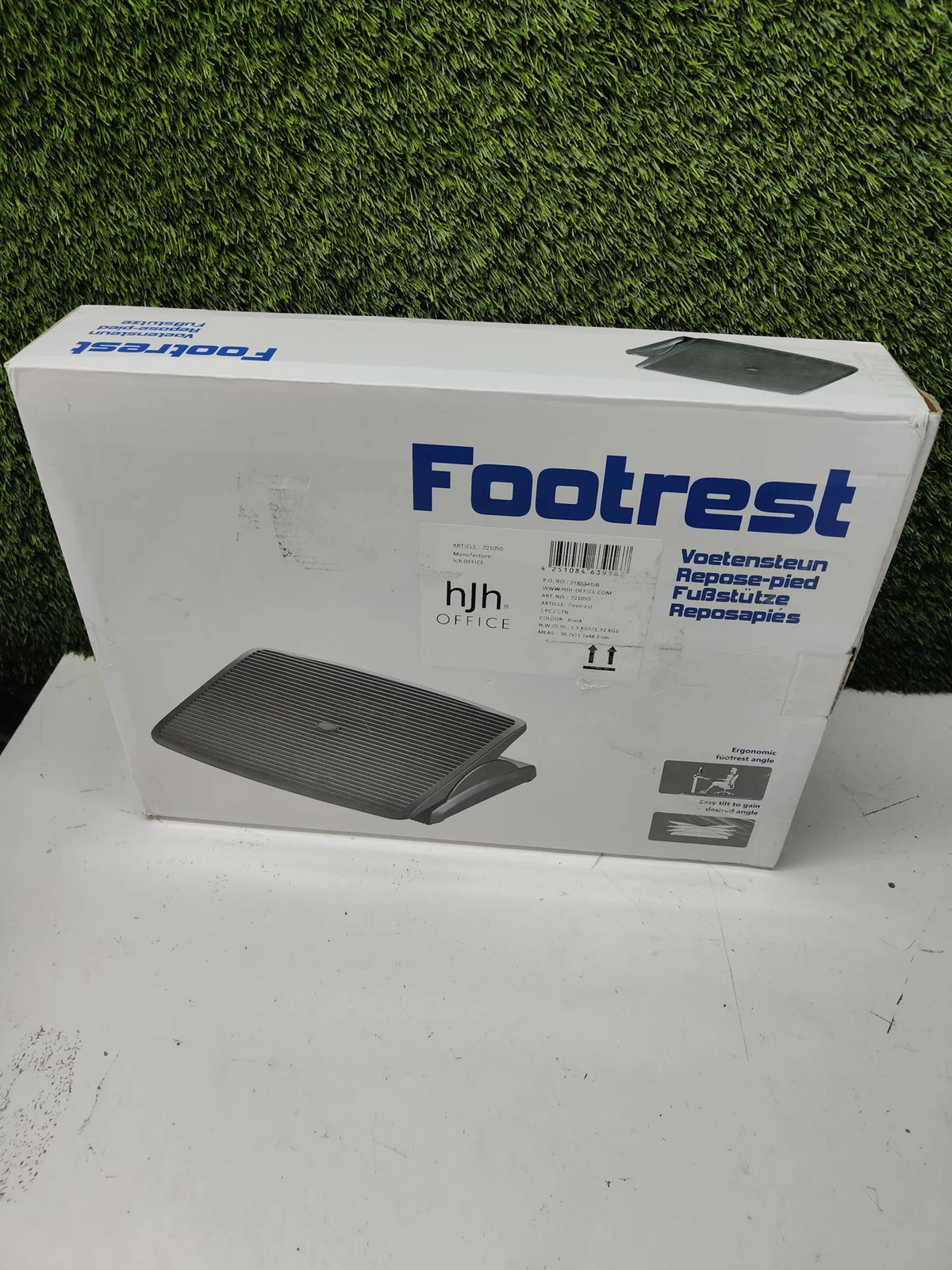 Reposapiés ergonómico para oficina o hogar - Mount it