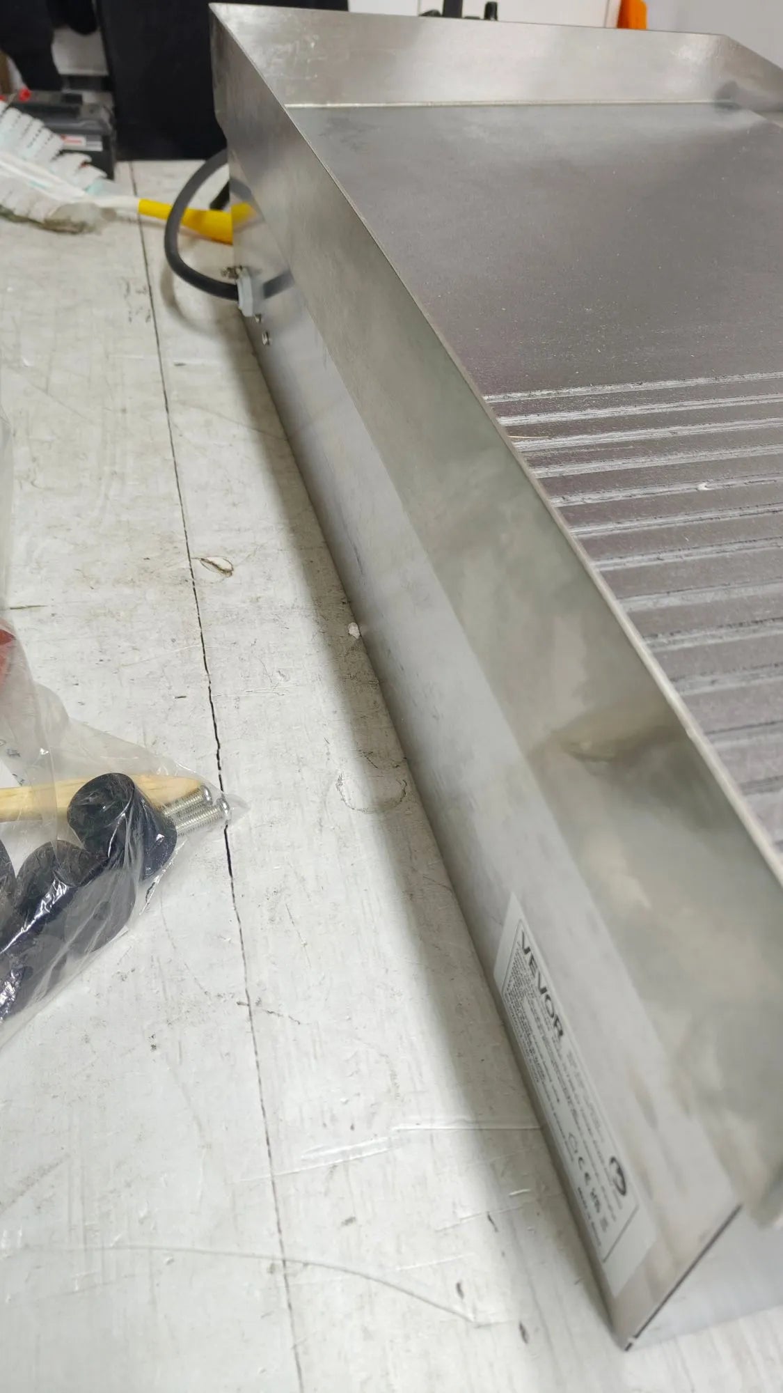 Plancha Eléctrica, 3200 W, Control de Temperatura Ajustable 50 a 300 °C