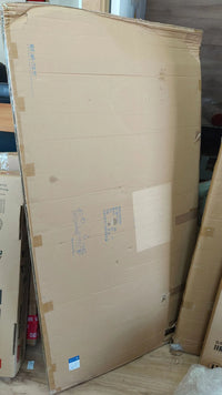 Cabecero Cama Madera Bambú Blanco