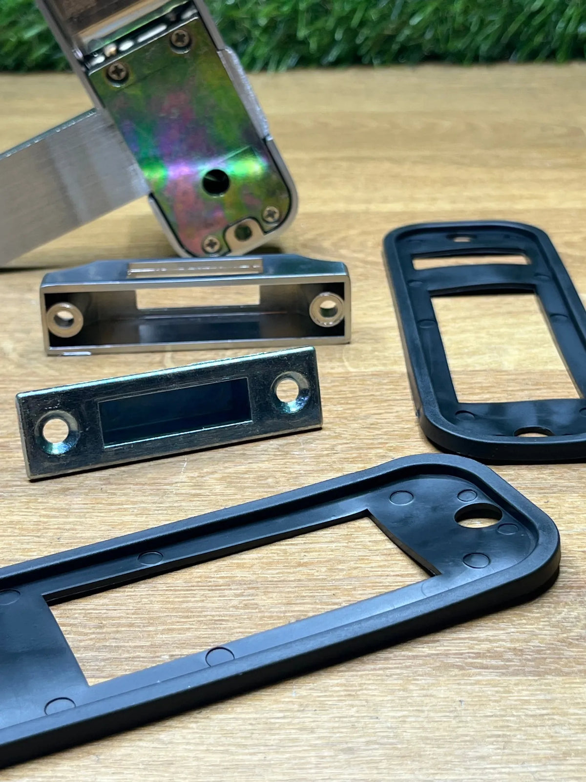 Cerradura de puerta mecánica sin llave con teclado digital