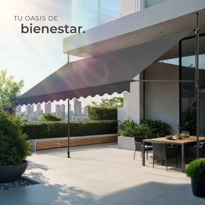 Toldo plegable para balcón