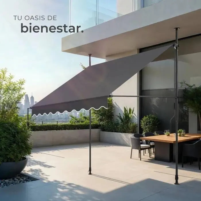Toldo plegable para balcón