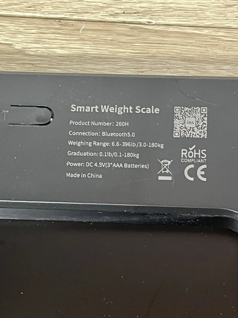 Báscula para peso corporal INSMART