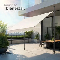Toldo plegable para balcón