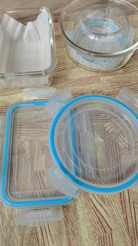 Recipientes De Vidrio Para Alimentos - Paquete