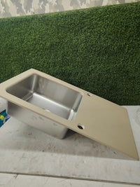 Fregadero para cocina beige - Quadron