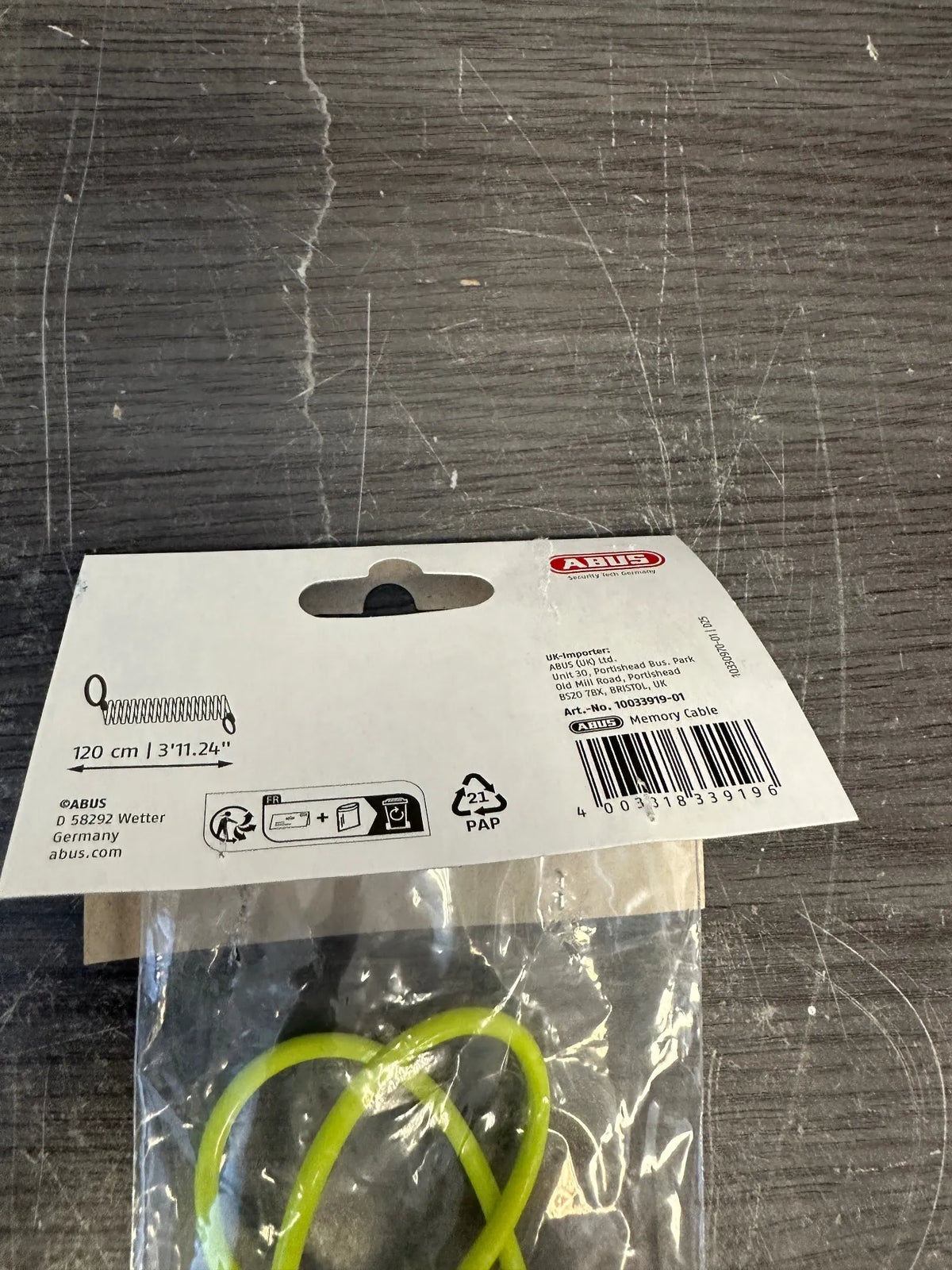 Cable para candado
