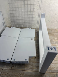 Base Elevadora Lavadora y Secadora Meliconi con Cesta Extraíble