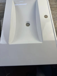 Encimera lavabo rectangular