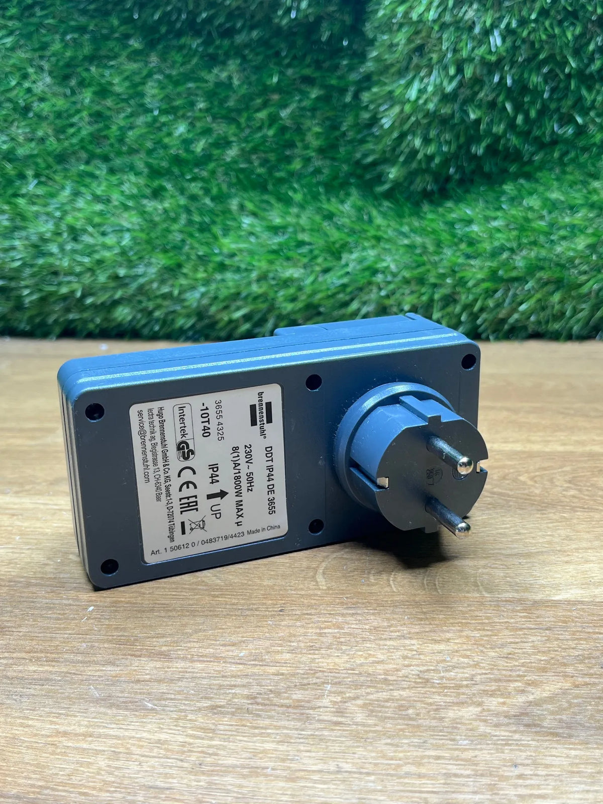 Enchufe programable de Temporizador Brennenstuhl
