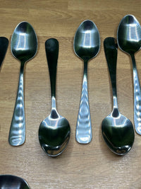 10 Cucharas de Cocina de Acero Inoxidable