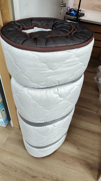 Colchon 105x190 Viscoelastica Dual: Caras Diferenciadas