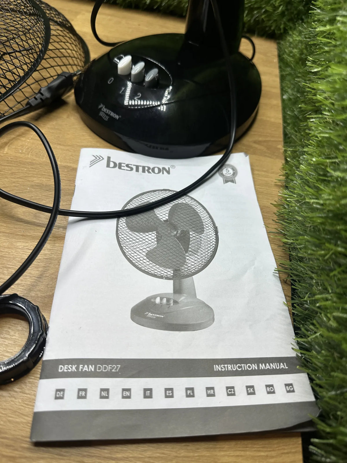 Ventilador de sobremesa