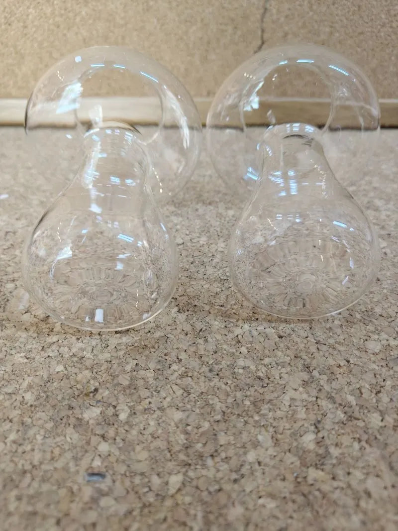 Juego de 2 copas creativas con forma de hongo