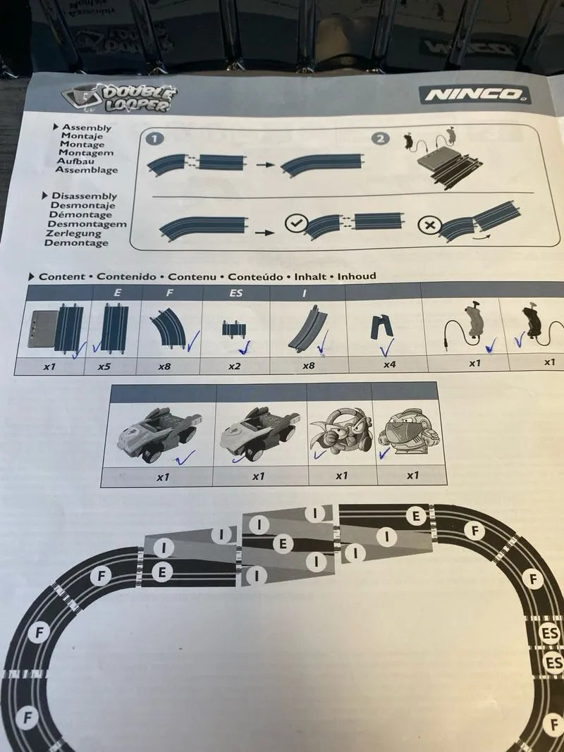 Circuito de Slot a Escala - Ninco