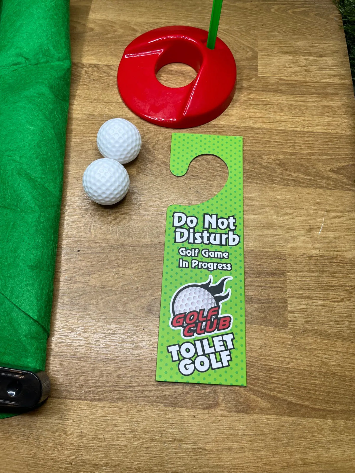 Set de Golf para el Inodoro Mad Monkey