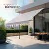 Toldo plegable para balcón - Tectake