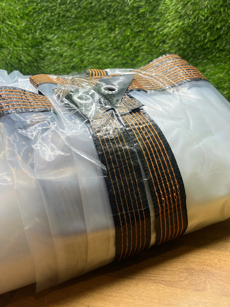 Lona Impermeable Transparente De 4m x 4m con Ojales