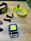 Linterna Frontal LED COB y XPE